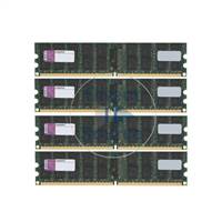 Kingston KTS-M9000K16/64G - 64GB 4x16GB DDR2 PC2-4200 ECC Registered 240-Pins Memory