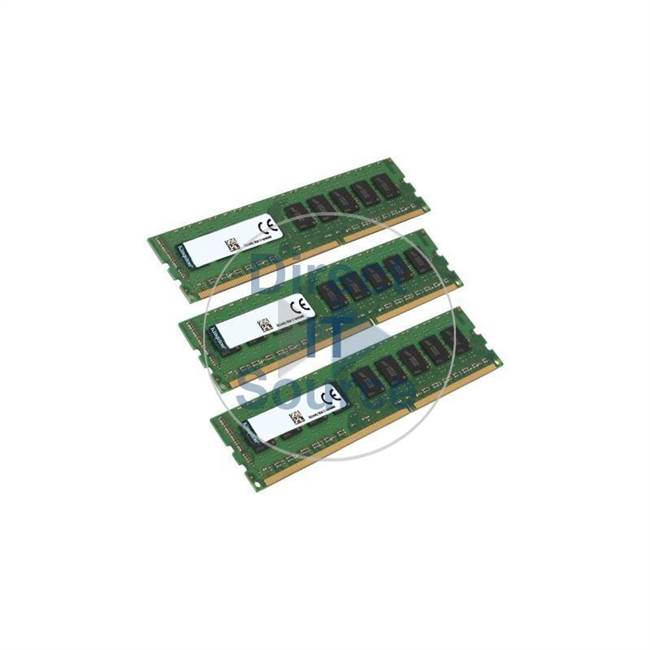 Kingston KTS-SF313EK3/6G - 6GB 3x2GB DDR3 PC3-10600 ECC Unbuffered 240-Pins Memory