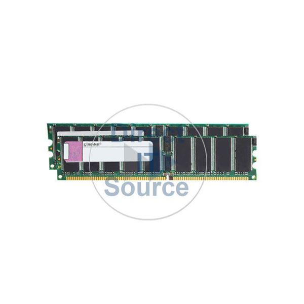 Kingston KTS5090/2G - 2GB 2x1GB DDR PC-3200 ECC Registered 240-Pins Memory