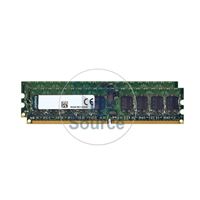 Kingston KTS5093K2/2G - 2GB 2x1GB DDR2 PC2-5300 ECC Registered Memory