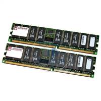 Kingston KTS9295/1G - 1GB 2x512MB DDR PC-3200 ECC Registered 184-Pins Memory