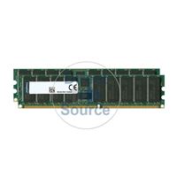 Kingston KTS9295/4G - 4GB 2x2GB DDR PC-3200 ECC Registered Memory