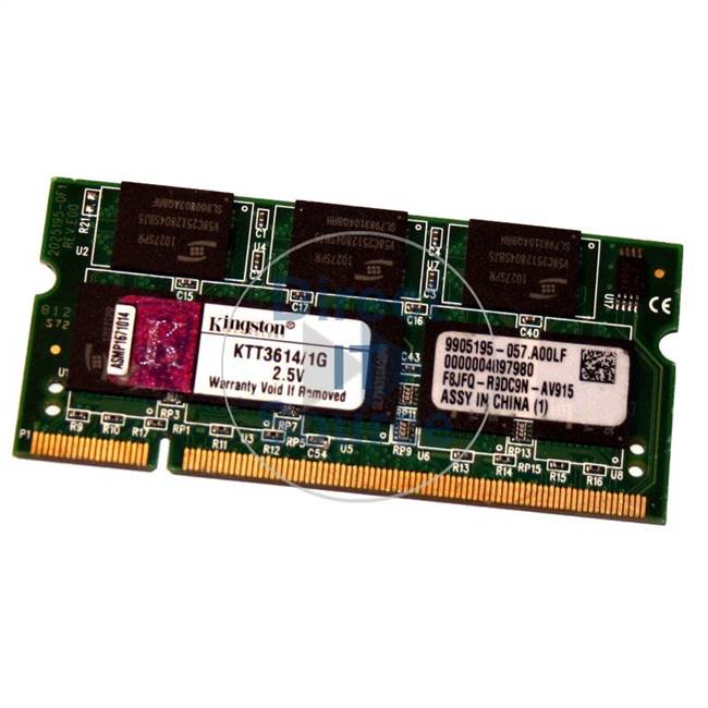 Kingston KTT3614/1G - 1GB DDR PC-2100 Non-ECC Unbuffered 200-Pins Memory