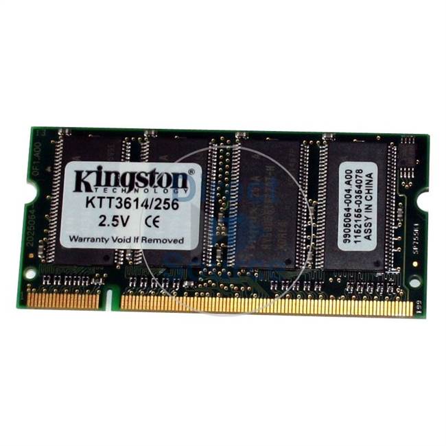 Kingston KTT3614/256 - 256MB DDR PC-2100 Non-ECC Unbuffered 200-Pins Memory