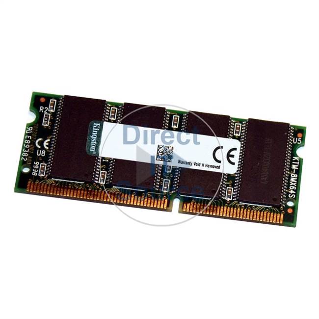 Kingston KTT8000/64I - 64MB SDRAM PC-66 Non-ECC Unbuffered 144-Pins Memory