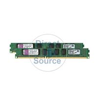Kingston KVR1066D3K2/2GR - 2GB 2x1GB DDR3 PC3-8500 Unbuffered 240-Pins Memory