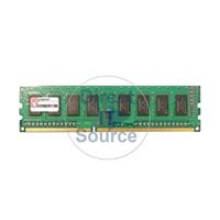 Kingston KVR1066D3N7/2GBK - 2GB DDR3 PC3-8500 Non-ECC Unbuffered 240Pins Memory
