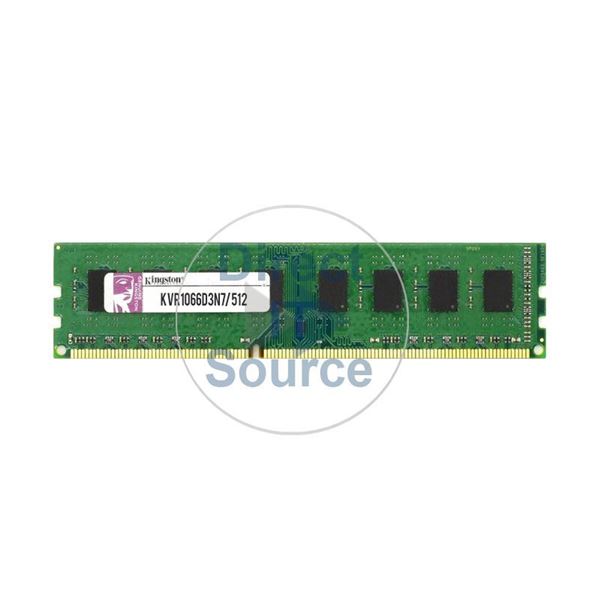 Kingston KVR1066D3N7/512 - 512MB DDR3 PC3-8500 Non-ECC Unbuffered Memory