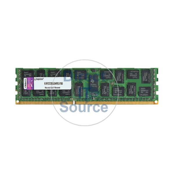 Kingston KVR1333D3LD4R9S/16G - 16GB DDR3 PC3-10600 ECC Registered 240Pins Memory