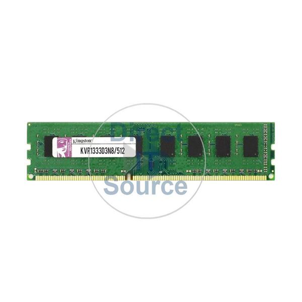 Kingston KVR1333D3N8/512 - 512MB DDR3 PC3-10600 Non-ECC Unbuffered Memory