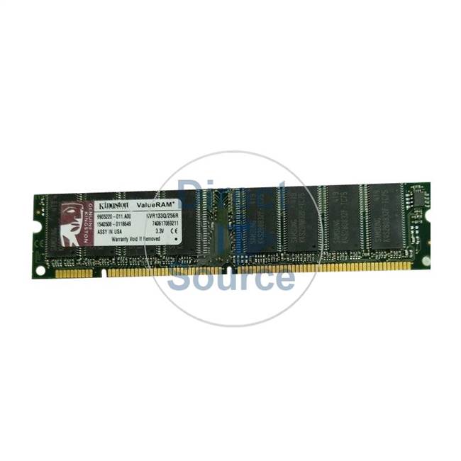 Kingston KVR133Q/256R - 256MB SDRAM PC-133 Non-ECC Unbuffered 168-Pins Memory