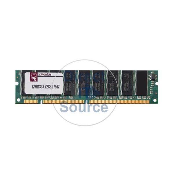 Kingston Technology KVR133X72C3L/512 - 512MB DDR PC-133 ECC 168-Pins Memory