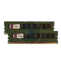 Kingston KVR13E9K2/4I - 4GB 2x2GB DDR3 PC3-10600 ECC Unbuffered 240Pins Memory