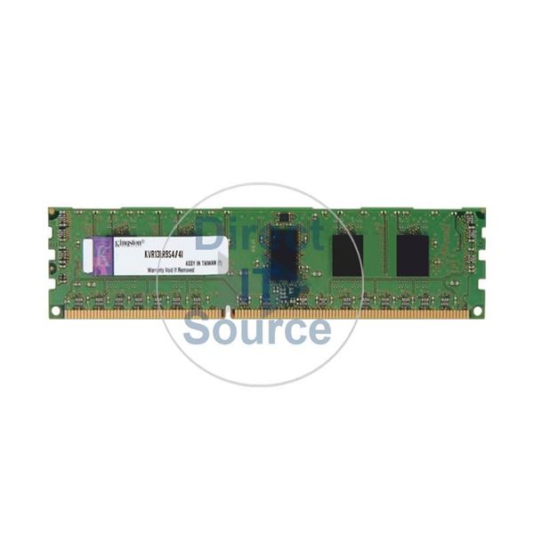 Kingston KVR13LR9S4/4I - 4GB DDR3 PC3-10600 ECC Registered 240Pins Memory