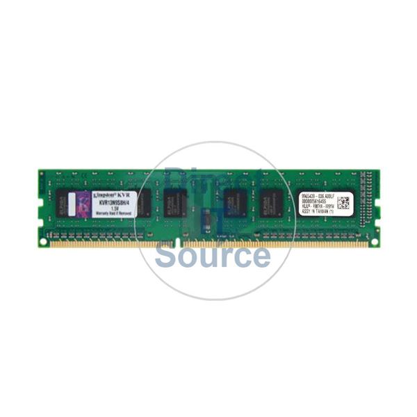 Kingston KVR13N9S8H/4 - 4GB DDR3 PC3-10600 NON-ECC UNBUFFERED 240-Pins Memory