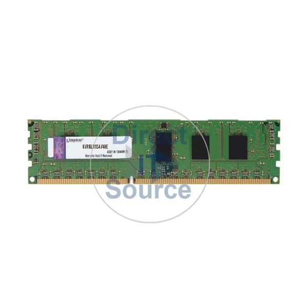 Kingston KVR16LR11S4/4HE - 4GB DDR3 PC3-12800 ECC Registered 240Pins Memory