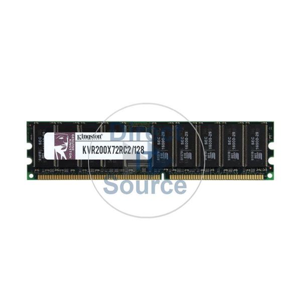 Kingston Technology KVR200X72RC2/128 - 128MB DDR PC-1600 ECC Registered 184-Pins Memory