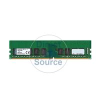 Kingston KVR21E15D8/8 - 8GB DDR4 PC4-17000 ECC Unbuffered 288-Pins Memory