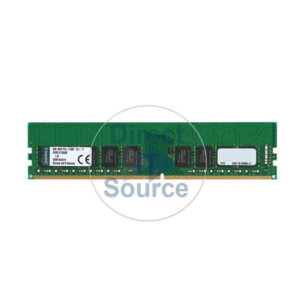 Kingston KVR21E15D8/8 - 8GB DDR4 PC4-17000 ECC Unbuffered 288-Pins Memory