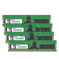 Kingston Technology KVR21R15D4K4/64 - 64GB 4x16GB DDR4 PC4-17000 ECC Registered Memory