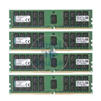 Kingston KVR24R17D4K4/64 - 64GB 4x16GB DDR4 PC4-19200 ECC Registered 288-Pins Memory