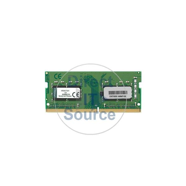 Kingston KVR24S17S6/4 - 4GB DDR4 PC4-19200 Non-ECC Unbuffered 260-Pins Memory