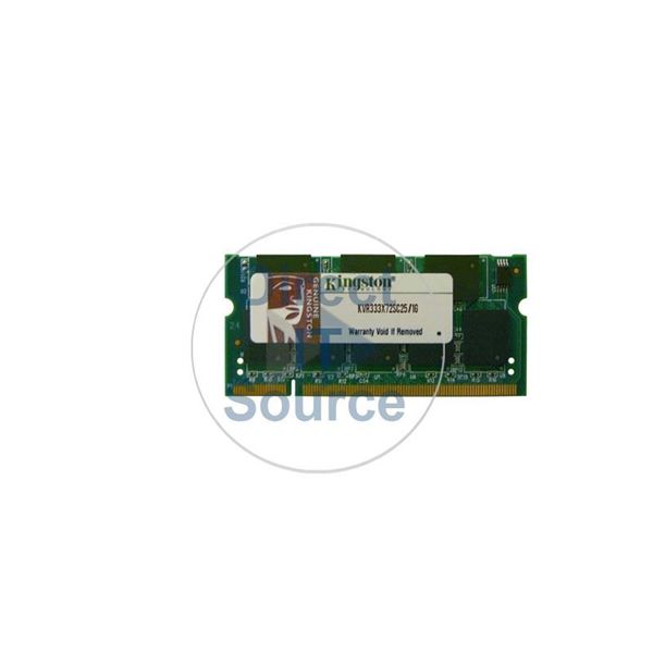 Kingston KVR333X72SC25/1G - 1GB DDR PC-2700 ECC Unbuffered 200Pins Memory