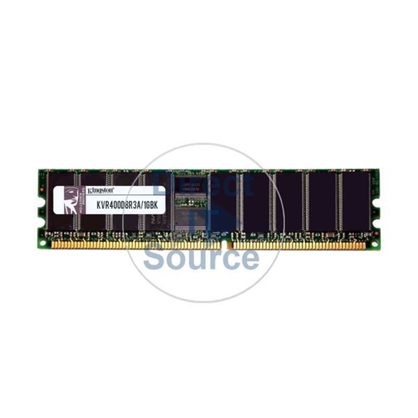 Kingston KVR400D8R3A/1GBK - 1GB DDR PC-3200 Memory