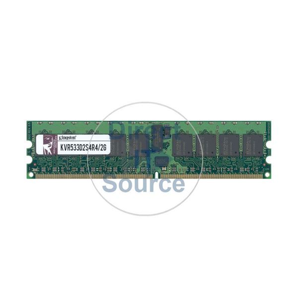 Kingston Technology KVR533D2S4R4/2G - 2GB DDR2 PC2-4200 ECC Registered Memory