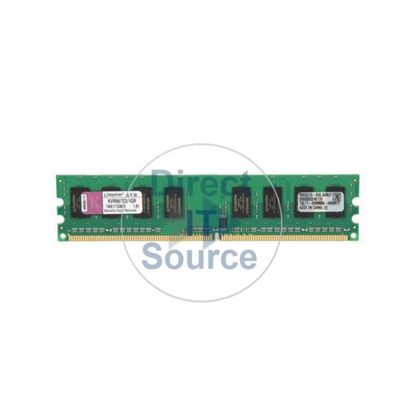 Kingston KVR667D2/1G - 1GB DDR2 PC2-5300 Non-ECC Unbuffered 240-Pins Memory