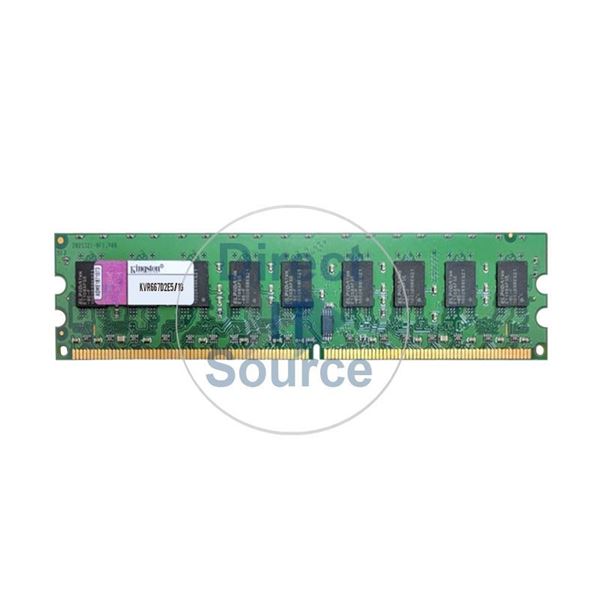Kingston KVR667D2E5/1G - 1GB DDR2 PC2-5300 ECC Unbuffered 240Pins Memory