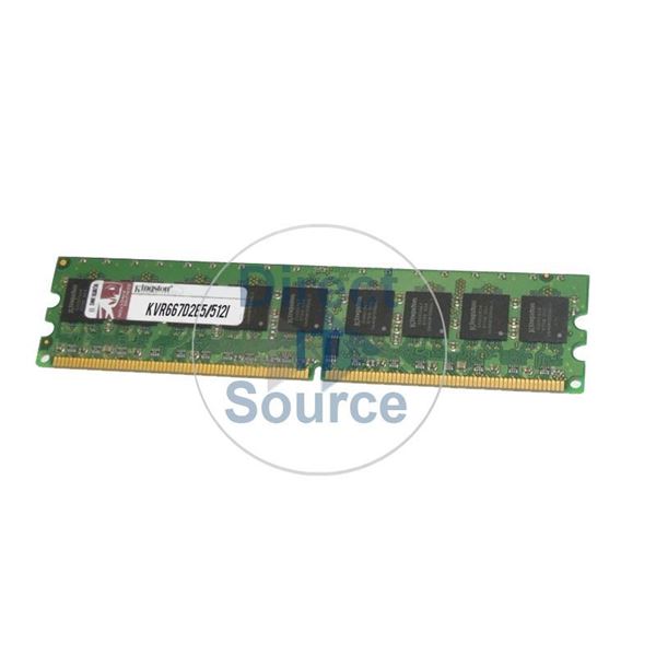 Kingston KVR667D2E5/512I - 512MB DDR2 PC2-5300 ECC Unbuffered Memory