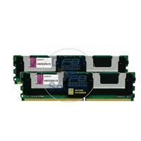 Kingston KVR667D2S8F5K2/2G - 2GB 2x1GB DDR2 PC2-5300 ECC Fully Buffered 240Pins Memory
