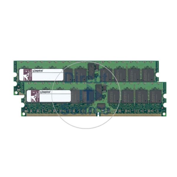 Kingston KVR800D2S8P5K2/1G - 1GB 2x512MB DDR2 PC2-6400 ECC Registered Memory