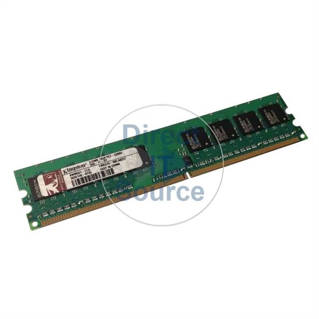Kingston KWM551-ELG - 512MB DDR2 PC2-5300 Non-ECC Unbuffered 240-Pins Memory