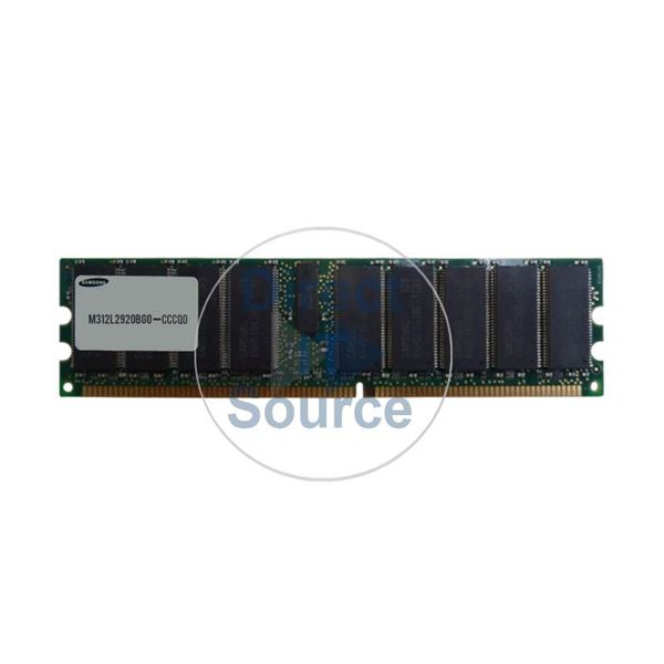 Samsung M312L2920BG0-CCCQ0 - 1GB DDR PC-3200 ECC Registered 184Pins Memory