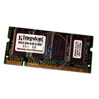 Kingston M3264B250 - 256MB DDR PC-2100 Non-ECC Unbuffered 200-Pins Memory