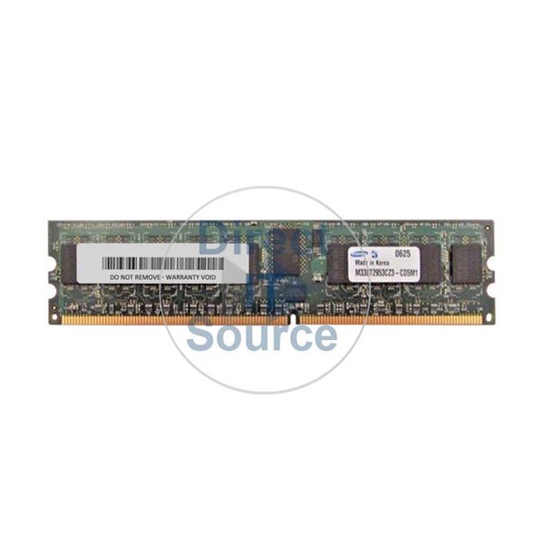 Samsung M338T2953CZ3-CD5M1 - 1GB DDR2 PC2-4200 ECC Registered 276-Pins Memory