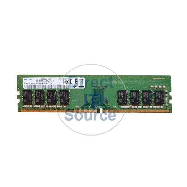 Samsung M378A1K43CB2-CRC - 8GB DDR4 PC4-19200 Non-ECC Unbuffered 288-Pins Memory