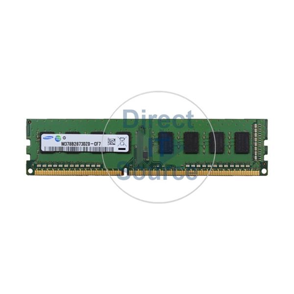 Samsung M378B2873DZ0-CF7 - 1GB DDR3 PC3-6400 Non-ECC Unbuffered 240-Pins Memory