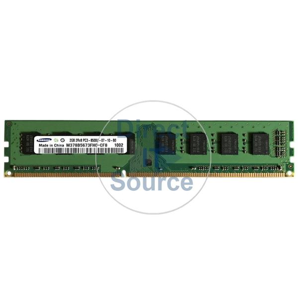 Samsung M378B5673FH0-CF8 - 2GB DDR3 PC3-8500 NON-ECC UNBUFFERED 240-Pins Memory