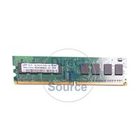 Samsung M378T286QZS-CF7 - 1GB DDR2 PC2-6400 Unbuffered Memory