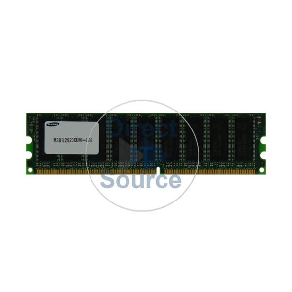 Samsung M381L2923CUM-LB3 - 1GB DDR PC-2700 ECC Unbuffered 184Pins Memory