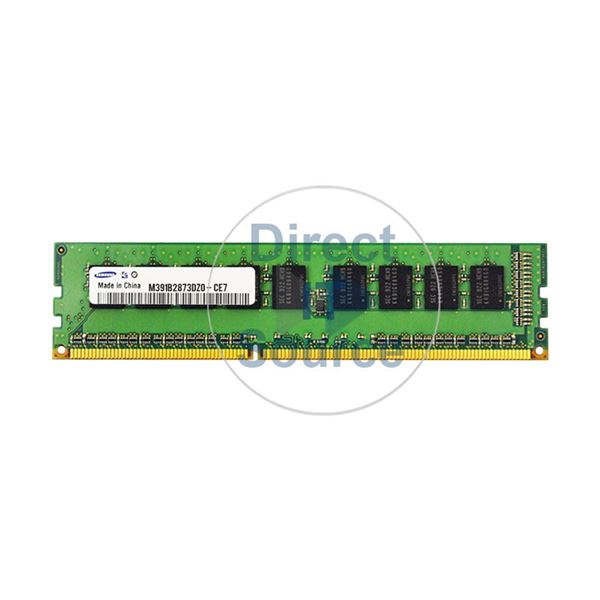 Samsung M391B2873DZ0-CE7 - 1GB DDR3 ECC Unbuffered 240-Pins Memory