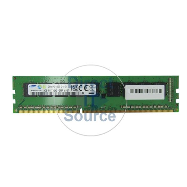 Samsung M391B5173QH0-CMA - 4GB DDR3 PC3-14900 ECC Unbuffered 240-Pins Memory