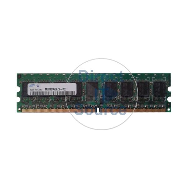 Samsung M391T2863AZ3-CCC - 1GB DDR2 PC2-3200 ECC Unbuffered 240-Pins Memory