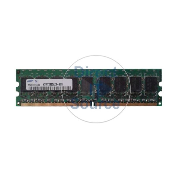 Samsung M391T2863AZ3-CE6 - 1GB DDR2 PC2-5300 ECC Unbuffered 240-Pins Memory