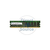 Samsung M392T5663FBA-CF7 - 2GB DDR2 PC2-6400 ECC Registered 240-Pins Memory