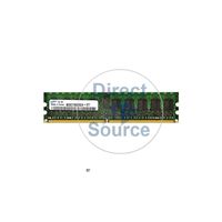 Samsung M392T5663QZA-CF7 - 2GB DDR2 PC2-6400 ECC Registered 240-Pins Memory