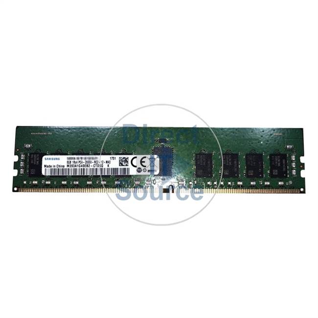 Samsung M393A1G40EB2-CTD6Q - 8GB DDR4 PC4-21300 ECC Registered 288-Pins Memory